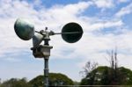 Anemometer Stock Photo