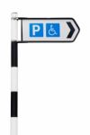 Parking Sign Stock Photo