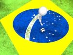 Concept For Brazil 2014 Football Championship Stock Photo