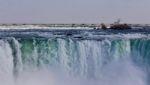 Isolated Photo Of An Amazing Niagara Waterfall Stock Photo