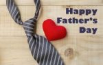 Happy Father Day Concept Design Card Stock Photo