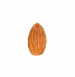 Almonds Isolated On The White Background Stock Photo