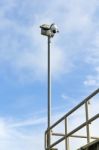 Dome CCTV Camera Stock Photo