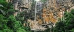 Purlingbrook Falls In Springbrook Stock Photo