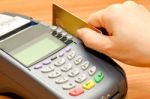 Payment Machine Stock Photo