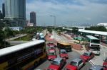 Central  Bus Terminal Stock Photo