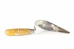 Old Dirty Trowel Stock Photo