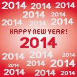 Hny 2014 Stock Photo