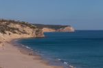 Salema Beach Stock Photo