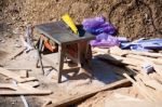 Circular Saw Stock Photo