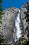 Yosemite Waterfall Stock Photo