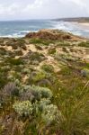 Beautiful Coastline Of Sagres Stock Photo