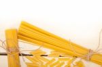 Bunch Of Italian Pasta Type Stock Photo