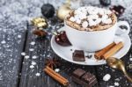 Cup Of Hot Chocolate Stock Photo