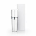 White Cosmetic Bottle & Box Stock Photo