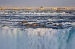 Beautiful Image With Amazing Powerful Niagara Waterfall Stock Photo