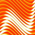 Colorful Abstract Lines For Background Stock Photo