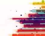 Multicolored Abstract Background Stock Photo