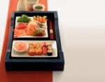 Collection Of Sushi Stock Photo