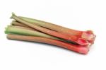 Rhubarb Stock Photo