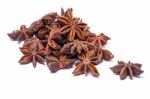 Aromatic Star Anise Stock Photo