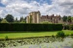 View Of Hever Castle On A Sunny Summer Day Stock Photo