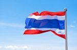 Flag Of Thailand Stock Photo