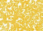 Thai Art Pattern Style Stock Photo