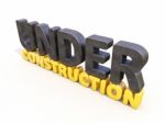 Under Construction Stock Photo