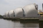 Thames Barrier Stock Photo