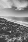 View Of Bruny Island Beach During The Day Stock Photo