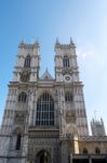 View Of Westminster Abbey Stock Photo