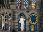 Close-up Of The Tower At Cardiff Castle Stock Photo