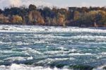 Beautiful Image With Amazing Powerful Niagara River Stock Photo