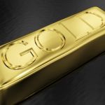 Gold Bar Stock Photo