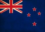 New Zealand Flag Drawing ,grunge And Retro Flag Series Stock Photo