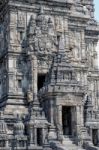 Prambanan In Java, Indonesia Stock Photo