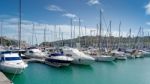 Albufeira, Southern Algarve/portugal - March 10 : View Of Yachts Stock Photo