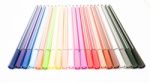 Set Of Colorful Marker Paint Pen Isolated Stock Photo