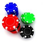 Casino Chips Stock Photo