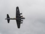 Memphis Belle Boeing B 17 Sally B Bomber Flying Over Biggin Hill Stock Photo