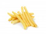 French Fries Isolated On The White Background Stock Photo