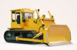 Heavy Crawler Bulldozer Stock Photo