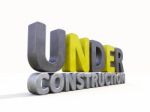 Under Construction Stock Photo