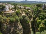 Ronda, Andalucia/spain - May 8 : View Of The Gorge At Ronda Anda Stock Photo