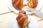 Chestnut Cake Bread Dessert Stock Photo