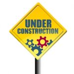 Under Construction Stock Photo