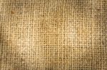 Background Of Burlap Hessian Sacking Stock Photo