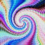 Abstract Coloring Background Stock Photo