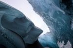 Crystal Ice Cave Near Jokulsarlon Stock Photo